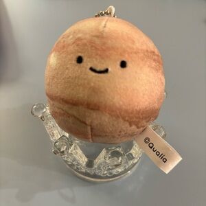 Japanese capsule toy Saturn Keychain